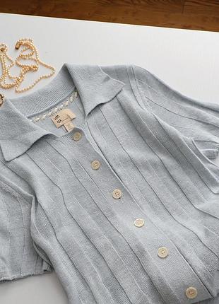 Богемна сукня із шовку, льону та бавовни! h&m