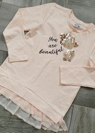 Бомбезный свитшот на девочку