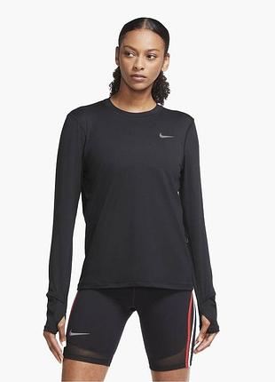 Nike жіночий лонгслів для бігу та спорту