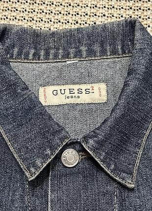 Джинсовка джинсова куртка guess made in usa 5
