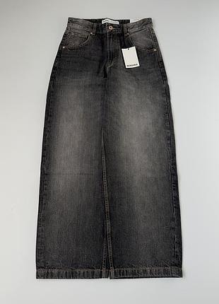 Джинси бершка супер беггі скейтер bershka super baggy skater jeans широкі штани