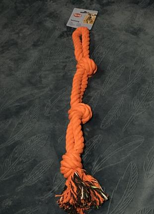 Новая игрушка для собачки (узелок)