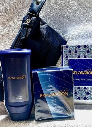 Набір avon exploration 75 ml чоловіча туалетна вода