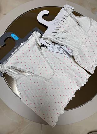 Набор майка топ + трусики primark
