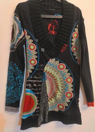 Лонгслив в стиле desigual