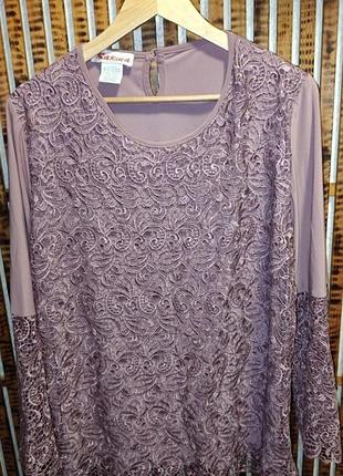 Блузка -туника из guipure фриммы
karina(болгария) новая