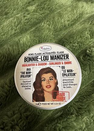 Thebalm bonnie-lou manizer, хайлайтер/тіні для повік