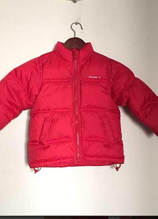 Крутая зимняя дутая куртка унисекс испания