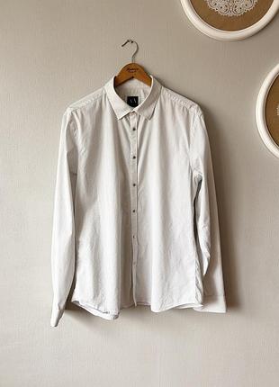 Сорочка в смужку на кнопках