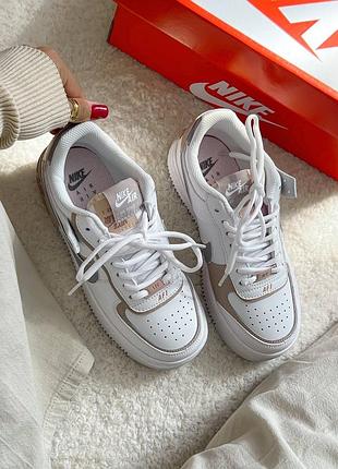 Кроссовки nike air force shadow peach