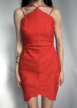 Праздничное платье в цвете: коралл❤️‍🔥