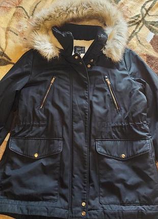 Парка, куртка zara, розмір xl