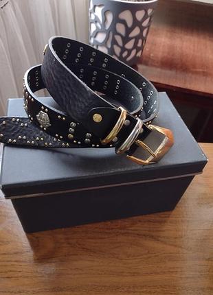 Ремень кожаный женский.