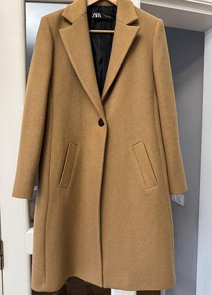 Классическое женское пальто zara