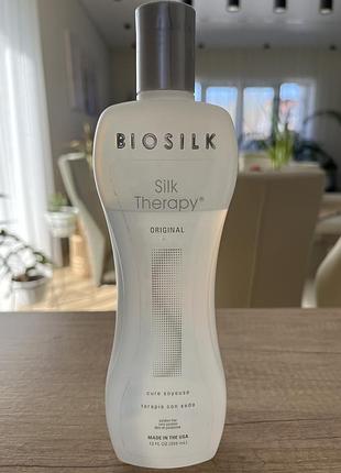Несмываемый жидкий шелк для волос biosilk silk therapy lite silk treatment