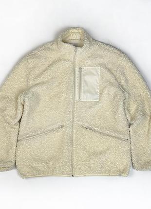 Шерпа куртка кофта барашек stussy zara bershka minimum pull bear h m