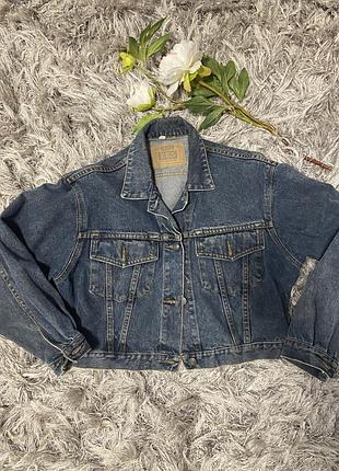 Джинсовая короткая куртка f.u.s.london
