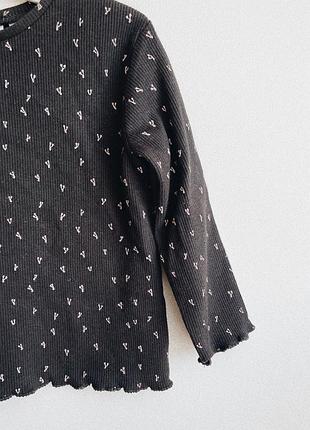 Реглан в рубчик зара, кофтинка zara , 9-12, кофта 6
