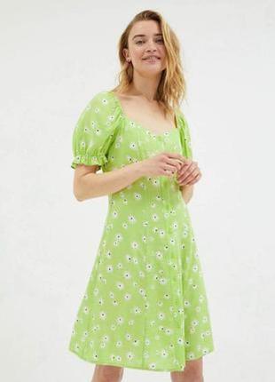 Романтичное новое платье в цветочный принт