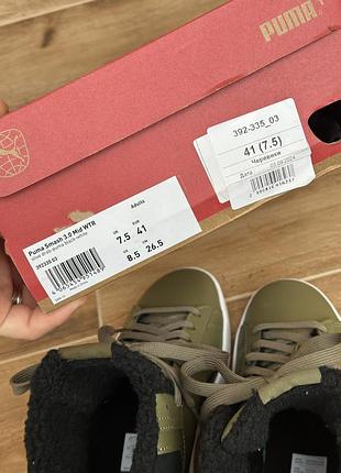 Кроссовки puma smash 3.0 mid wtr 4
