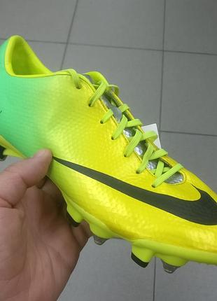 Футбольні бутси гібриди nike mercurial veloce sg-pro vibrant
