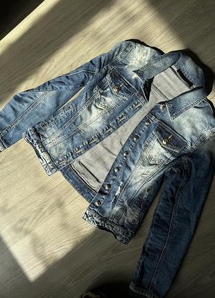 Джинсовая куртка женская весна-лето plein