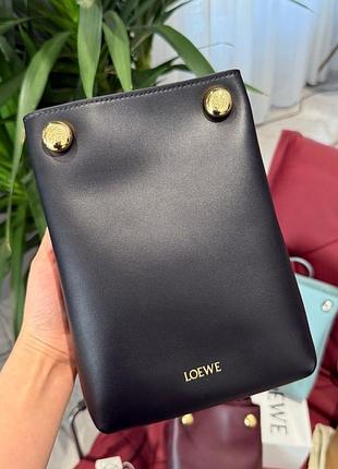 Черная повседневная сумка кожаная лоевое