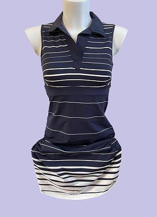 Платье в полоску от lise charmel, размер 36/s, замеры на фото