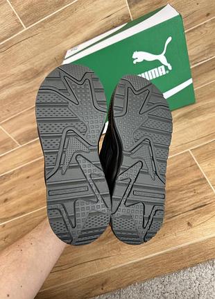 Кроссовки puma rs-x hi black-shadow gray 2