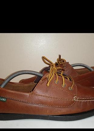 Брендові мякенькі шкіряні туфлі eastland.