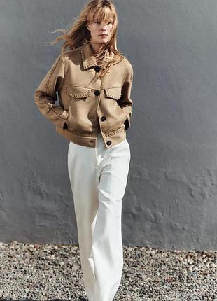 Куртка замша zara