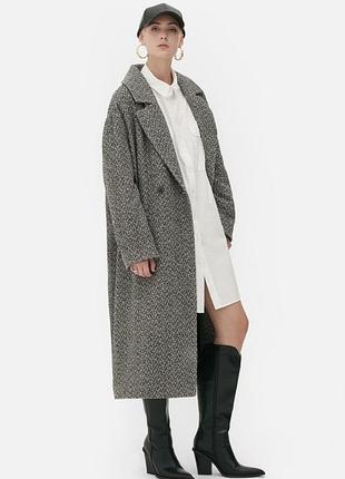 Длинное пальто со шерстью, l, xl, 2xl, 3xl