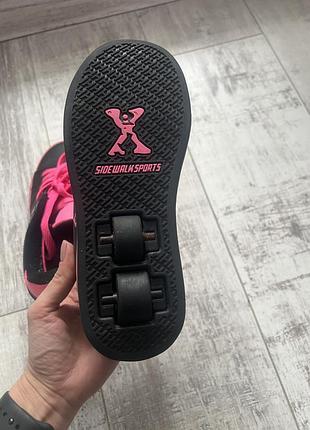 Кроссовки ролики sidewalk sports heelys 34р