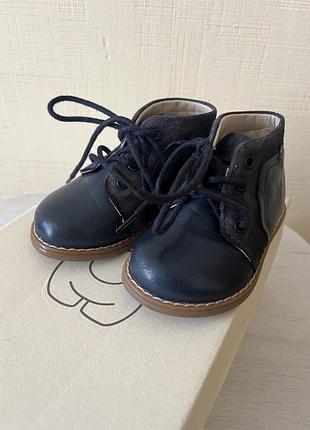 Синие ботиночки демисезон lasocki 3