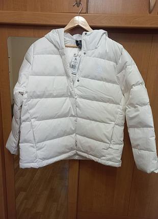Продам нову пухову куртку adidas (xl) оригiнал