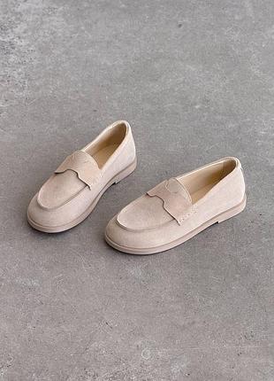 Замшевые лоферы лоферы barefoot