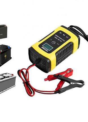 Зарядний пристрій smart charger 12v 6a для автомобільного акумулятора