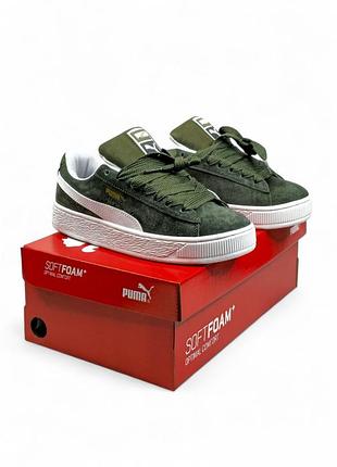 Замшевые кроссовки puma унисекс.