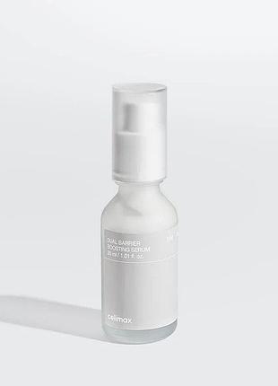 celimax ji woo gae heartleaf bha peeling pad boosting serum – зволожуюча сироватка для зміцнення захисного бар'єру 30 мл