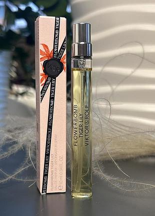 Оригінал мініатюра парфум парфумована вода  viktor & rolf flowerbomb tiger lily