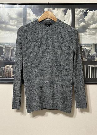 Чоловічий приталений джемпер/светр/реглан new look men розмір m