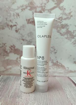 Прешампунь kerastase + маска olaplex