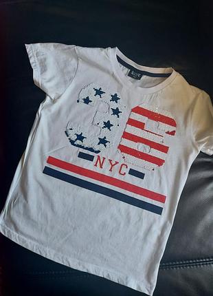 Детская футболка в пайетку zara ( new york ausa) 9-10роков