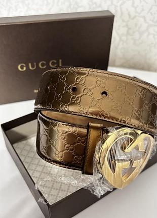 Шкіряний ремінь gucci оригінал