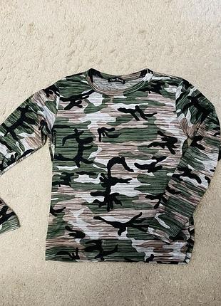 Свитшот кофта в стиле милитари