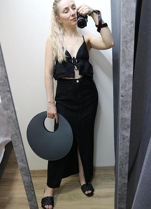 Лляна спідниця hm