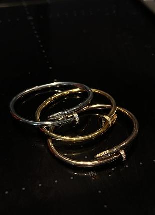 Браслет cartier цвях гвоздь