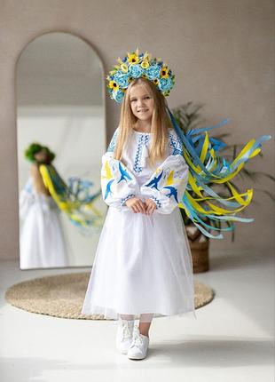 Сукня вишита, вишиванка.