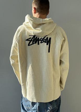 Оригінальне худі худи nike x stussy nrg pullover hoodie natural fossil