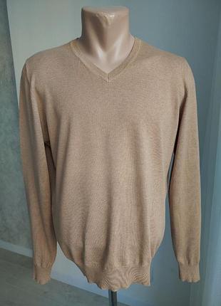 Свитер хлопок шелк massimo dutti